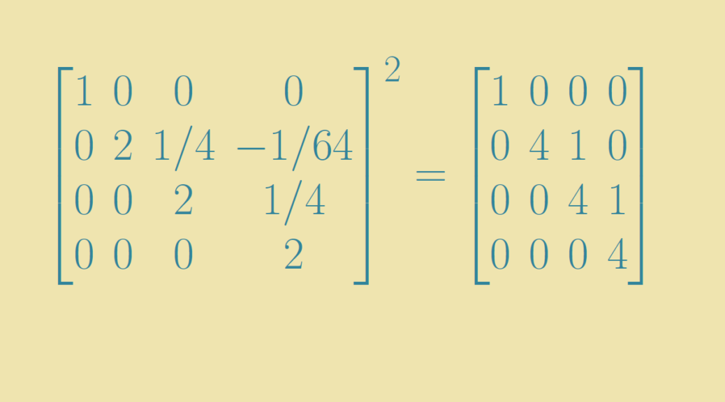 Complex matrix without a square root | Math Counterexamples